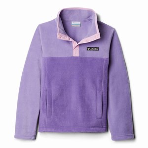 Columbia Steens Mountain™ 1/4 Snap Skinna Pull-Over Flickor Lila (VBKSJ7643)